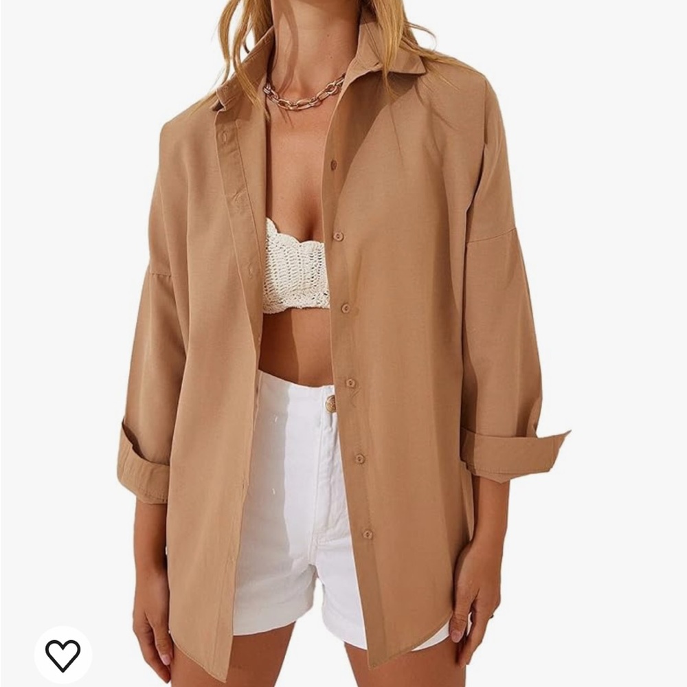 Oversized Button Down Shirt